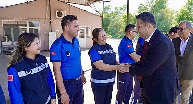 Ortaca Belediyesi'nde bayramlaşma