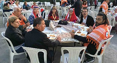 Ortaklar Yörük Efeler Derneği iftar verdi