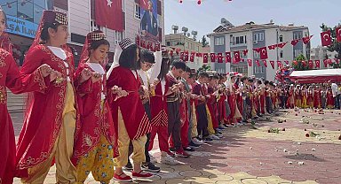 Osmaniye'de 23 Nisan Ulusal Egemenlik ve Çocuk Bayramı coşkuyla kutlandı