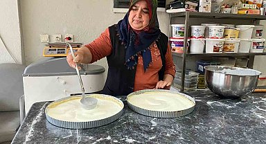 Osmaniye'de geleneksel bayram lezzeti yoğurtlu kömbe