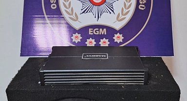 Oto hırsızı çaldığı malzemelerle yakalandı