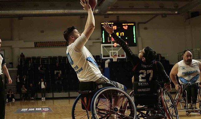 Pamukkale Belediyespor Tekerlekli Sandalye Basketbol Takımı şampiyon oldu