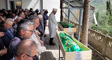 Patpat kazasında ölen baba-oğul toprağa verildi
