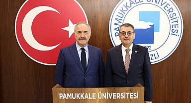 PAÜ, MGK Genel Sekreteri Seyfullah Hacımüftüoğlu'nu ağırladı