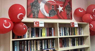 Pençe Kilit Operasyonunda şehit olan Mustafa Sezer'in adı kütüphanede yaşatılacak