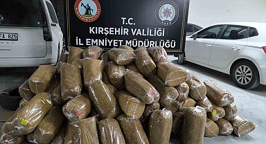 Piyasa değeri 1 milyon liralık tütün ele geçirildi