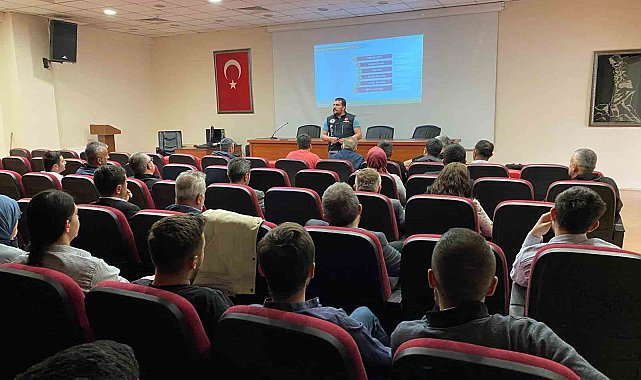 Polis ekiplerinden özel güvenliklere eğitim