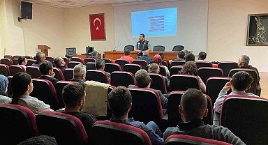 Polis ekiplerinden özel güvenliklere eğitim