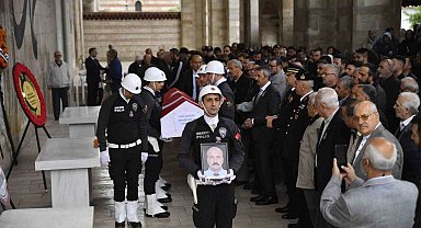 Polis memuru Arslan, törenle son yolculuğuna uğurlandı