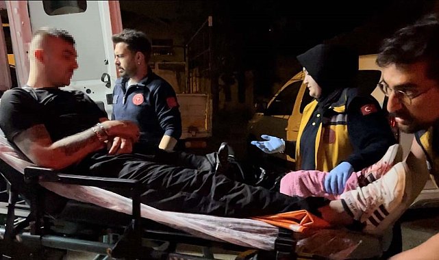 Polise silah çeken şüpheli vurularak yakalandı