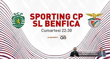 Portekiz'de şampiyonluk maçı D-Smart ve D-Smart GO'da