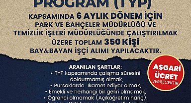Pursaklar Belediyesi 350 işçi alımı yapacak