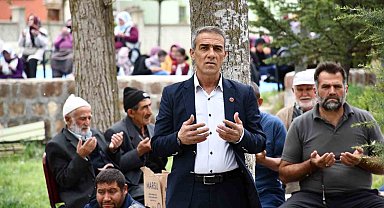 Pusatlı mahallesinde yağmur duası yapıldı