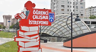 "YHT Gar Öğrenci Çalışma İstasyonu" hizmete açıldı