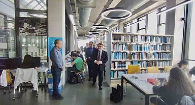 Rektör Özölçer'den İbn-i Sina ve İncirharmanı Kampüslerine ziyaret