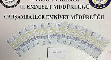 Sahte para ile alışveriş yapan şahıs yakalandı
