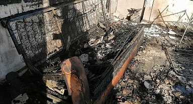 Samandağ'da çıkan ev yangını söndürüldü