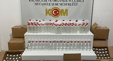 Samsun'da 455 litre etil alkol ele geçirildi
