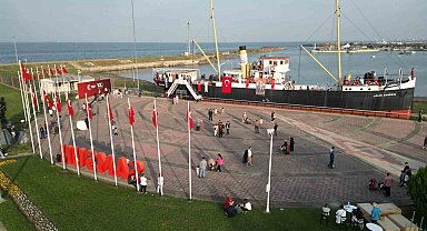 Samsun'da bayram tatilinde müzelere yoğun ilgi