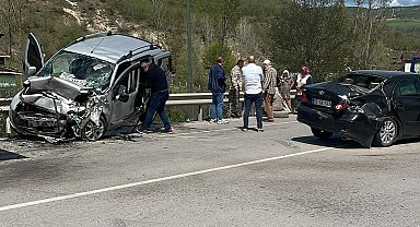 Samsun'da trafik kazası: 5 yaralı