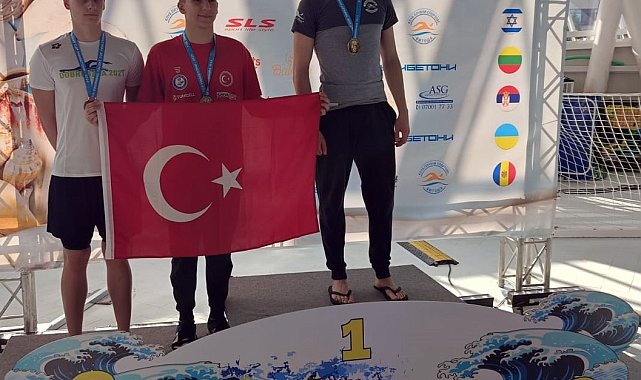 SANKO Okulları'nın yüzmede milli takım gururu