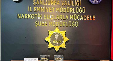 Şanlıurfa'da uyuşturucu operasyonu