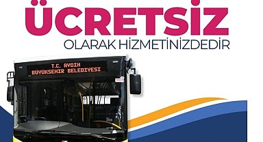 Sarı civciler bayram boyunca ücretsiz olacak