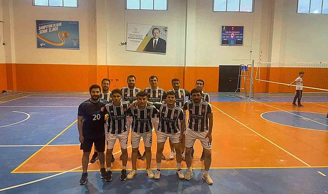 Sarıgöl'de kaymakamlık kupası voleybol turnuvası başladı