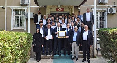 Sason'da Belediye Başkanları mazbatalarını alarak göreve başladı
