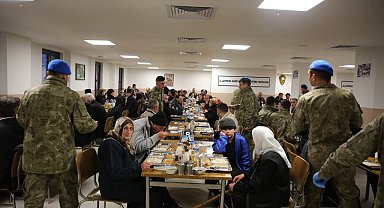 Şehit aileleri ve gazi yakınları için iftar yemeği düzenlendi