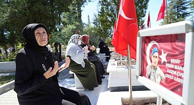 Şehit annesinden duygulandıran sözler: "Bir Yasin gider, bin Yasinler gelir"