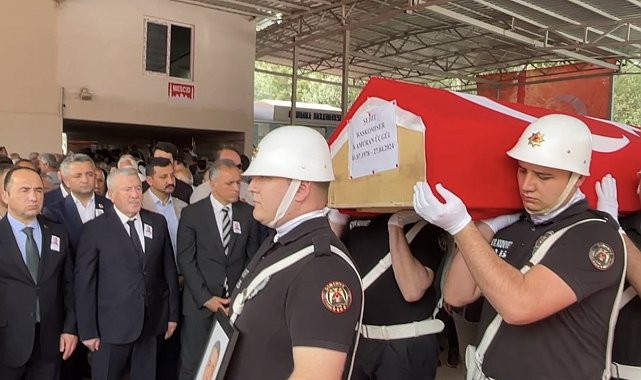 Şehit Başkomiser Kamuran Üçgül Osmaniye'de toprağa verildi