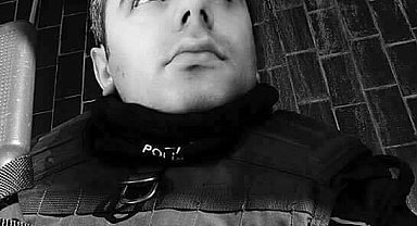 Şehit polis memuru Hamit Şahin'in doğum gününü polis arkadaşları unutmadı