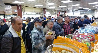Şekercilerde bayram mesaisi