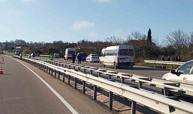 Sinop'ta kontrolden çıkan araç takla attı, 5 yaşındaki çocuk hayatını kaybetti