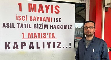 Sinoplu esnaftan '1 Mayıs' tatili