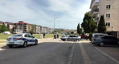 Sipariş götüren kurye kaza yaptı: 1 yaralı