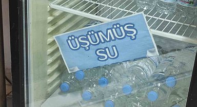 Soğuk su değil 'üşümüş su'