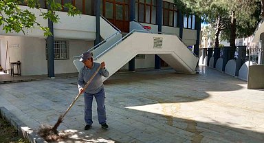 Söke Belediyesi, Ramazan Bayramı öncesinde camileri temizliyor