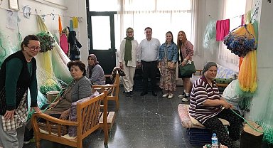 Söke'de balık ağı örme kursları yoğun talep görüyor