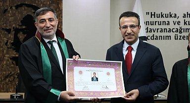 Stajını tamamlayan Kaymakam Akpay, avukat oldu
