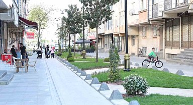 Sultangazi Belediye Başkanı Dursun, prestij caddesinde yerinde inceleme yaptı