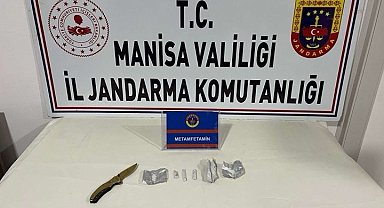Şüpheli şahsın üzerinden metamfetamin çıktı