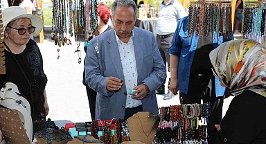 Talas'ta bu pazar 'Maharetli Eller'in günü