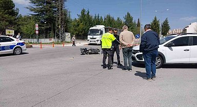 Tavşanlı'da trafik kazası: 1 yaralı