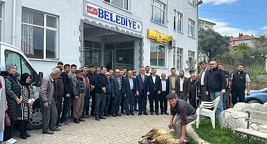 Tavşanlı'nın Balıköy beldesinde devir teslim töreni