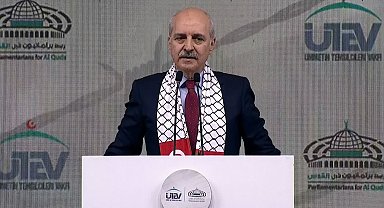 TBMM Başkanı Kurtulmuş: "İsrail'in zulmü karşısında söylenecek sözlerin neredeyse tamamı söylenmiştir, bundan sonra eylem zamanıdır"