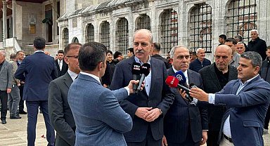 TBMM Başkanı Kurtulmuş'tan bayramda Gazze mesajı: "İslam dünyası ne yazık ki iyi bir sınav veremedi"