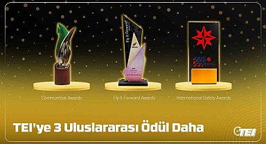 TEI'ye 3 Uluslararası ödül daha