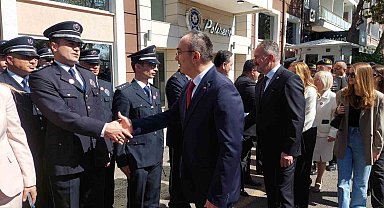Tekirdağ'da bayramlaşma töreni